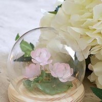 Handmade Lotus Flower Pond Ambience Lamp Night Light (small), Eternal Flower Lantern